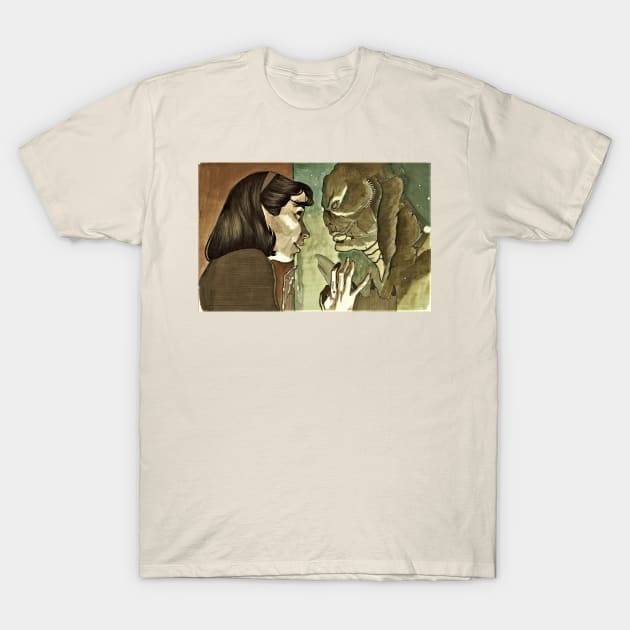 The Shape Of Water T-Shirt by artofannabellepullen